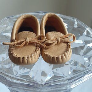 Baby leather moccasins - money earned will be donated to Native mom & baby